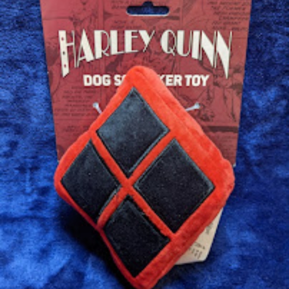 DC Comics Harley Quinn Plush Dog Toy